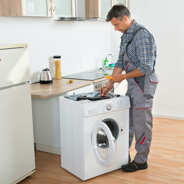 can you walk me through the steps of troubleshooting my washer issue in Smithland IA